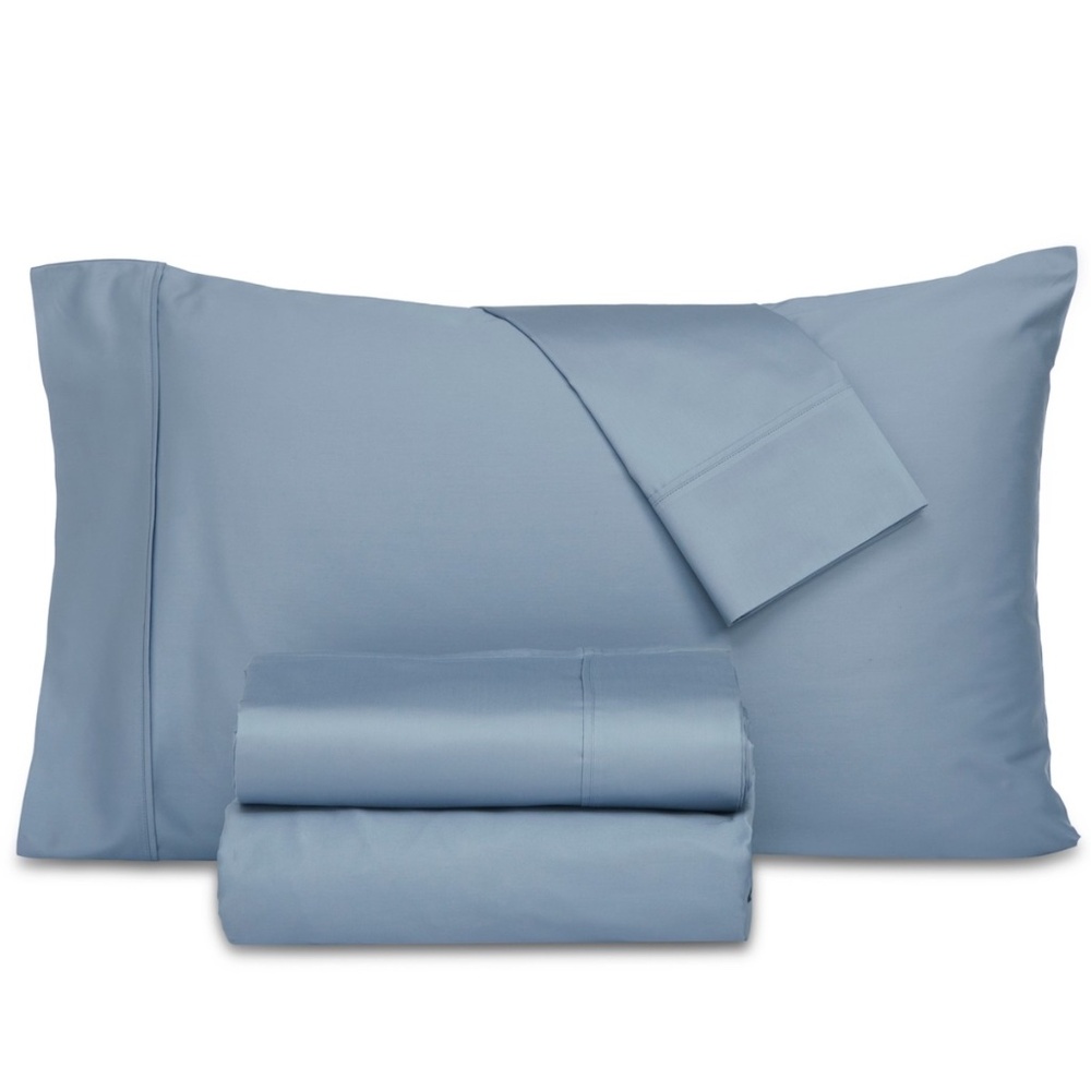 Everyday Home Trident 300 Thread Count 100% Cotton 4-Pc. Sheet Set, Queen NWT